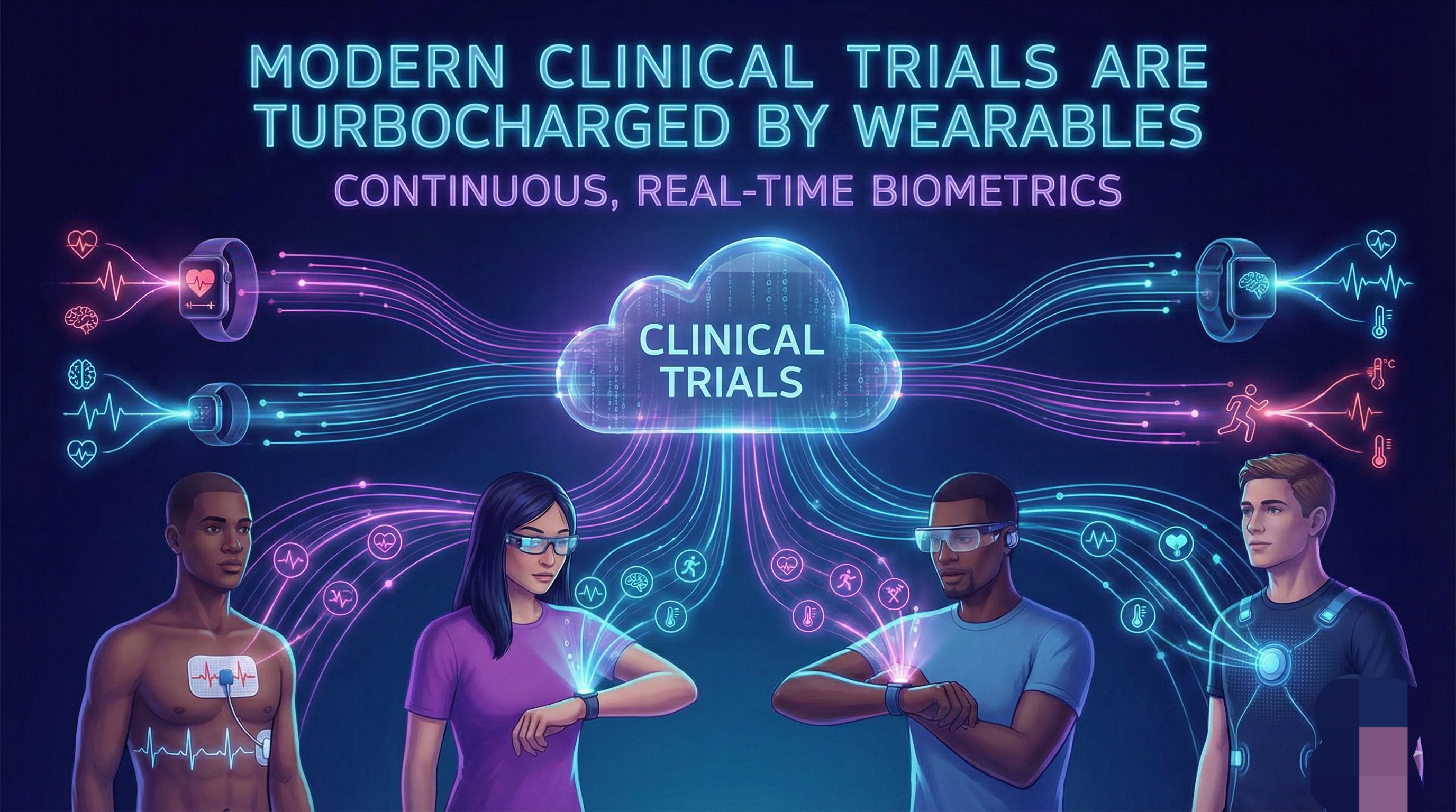 Wearables in Clinical Trials - ECG patches and smartwatches